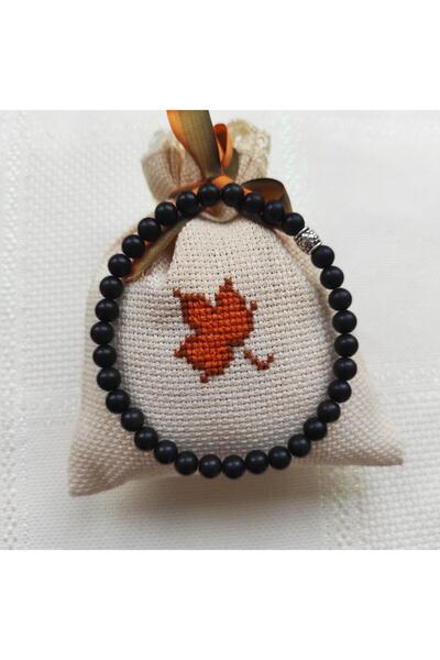 ByKolyeucum سوار من حجر الشونجيت الطبيعي مقاس 6 مم