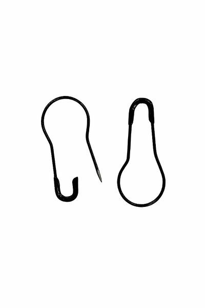 faral Black Pear Hook Needle