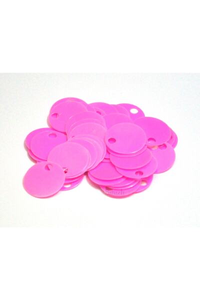 Bi hızlı Torba Pulu, Patik Pulu (10 grama) 20 mm roze boje sa Janjanom