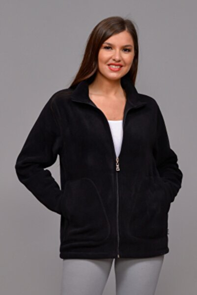 TUSSE Fleece Pocket Zippered Oversized Cardigan