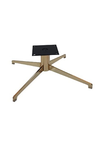 KamusalMarket Lazer Kesim Berjer Ayağı Gold Kaplama