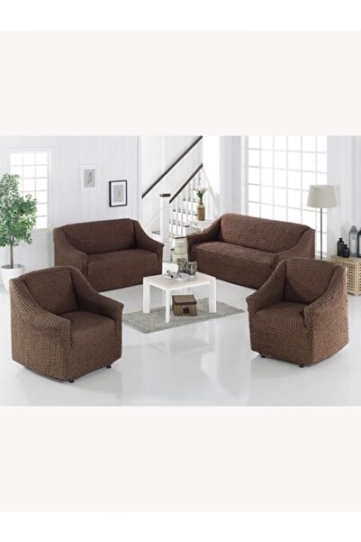 ARTUÇ Bürümcük Kumaş 3-2-1-1 Koltuk Örtüsü (boydan)