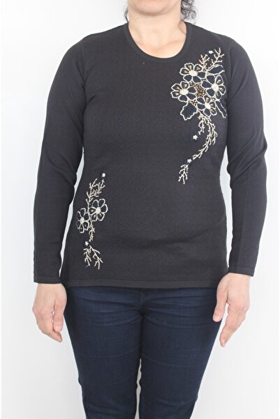 Bilgiçler Kadın Siyah Kazak