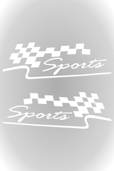 esticker 15 X 5 Cm 2 Buc Oglindă Sport Auto Autocolant Autocolant Auto