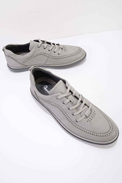 Bambi Gri Leather Erkek Casual Ayakkabı E019002011