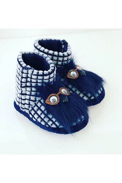 Bold Boutique Παιδικές και βρεφικές παντόφλες, Αντιολισθητική σόλα Παπούτσια νηπιαγωγείου, Παπούτσια για το σπίτι