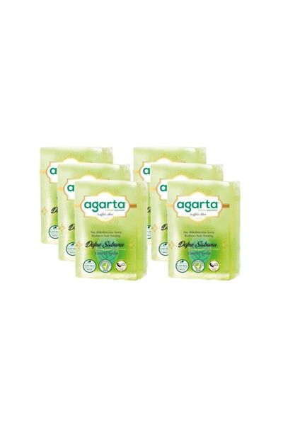 Agarta Laurel Soap Natural 150 gr 6 Pieces