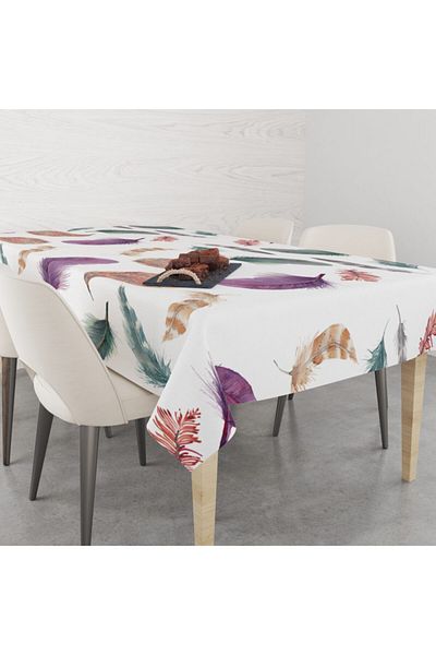 LadiesHome Special Design Stain Resistant Tablecloth 120x140