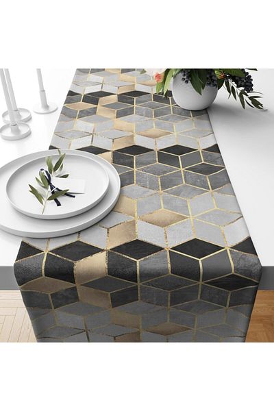 stellahomes Design special Premium Honeycomb Woven Runner 140x40