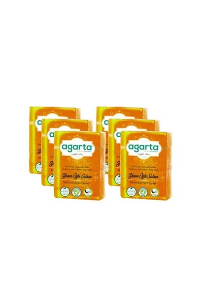 Agarta Seaweed Natural Soap 150 gr 6 Pieces