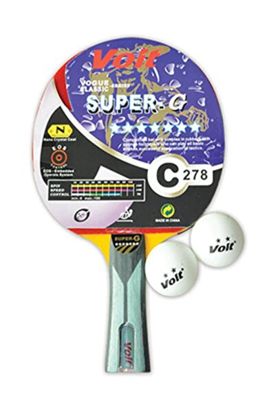 Voit مضرب Pinpon Super-G 7 نجوم - معتمد من Ittf 1VTAK0703