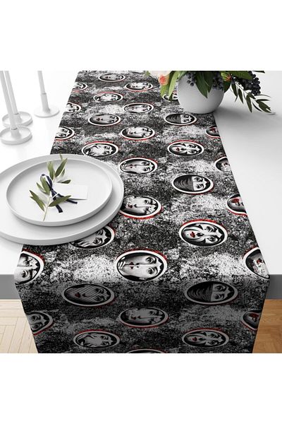 SWEET HOME ARTS Custom Design Premium Honeycomb Woven Runner 140x40