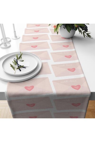 LadiesHome Ειδικής σχεδίασης Premium Honeycomb Woven Runner 140x40