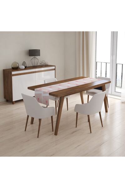 LadiesHome Ειδικής σχεδίασης Premium Honeycomb Woven Runner 140x40