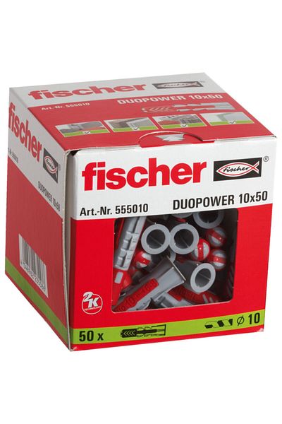 Fischer وتد Duopower 10x50