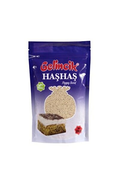 Gelincik Doğal Katkısız Beyaz Haşhaş Tohumu 200gr