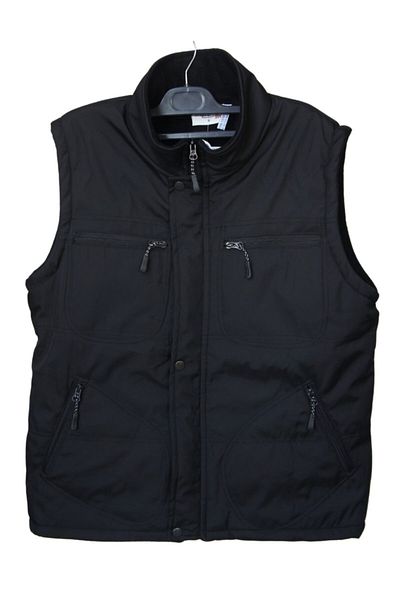 Uniprom Work Vest With Fleece Inside And Fiber Water And Windproof 4 Pockets