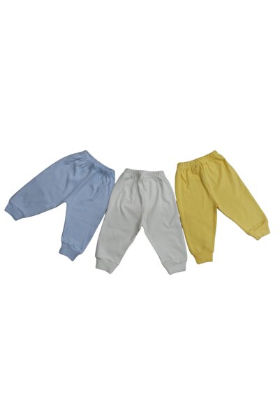 bebedino Patiksiz Alt Pijama Ayaksız 3 Lü Paket
