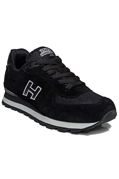 Hammer Jack Black - Peru Genuine Leather Unisex Casual Sneaker 102 19250