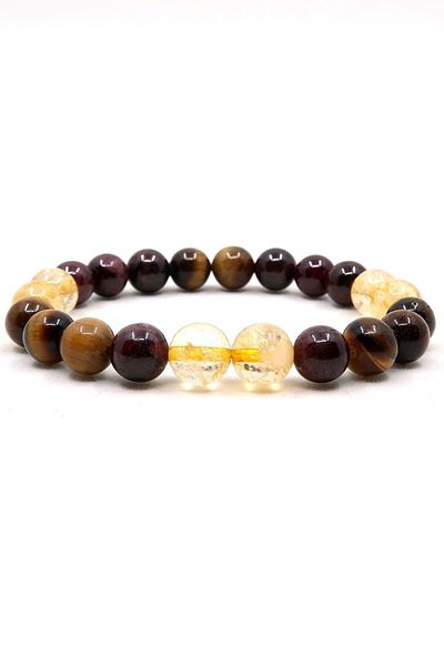 Armis Natural Stone Zodiac Bracelet Leo