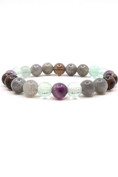 Armis Natural Zodiac Sign Bracelet Capricorn Amethyst Stone