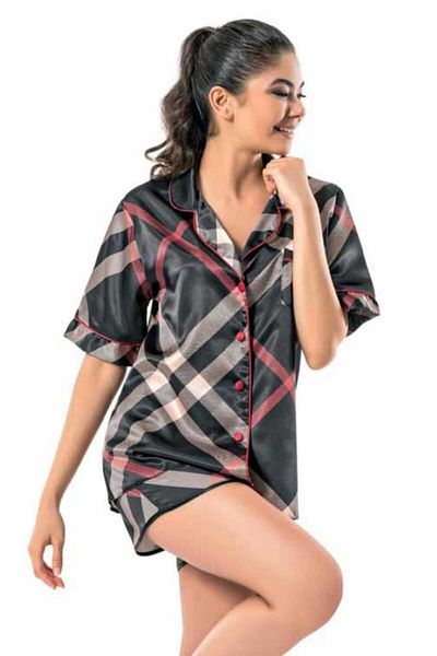 XSAPIENZA Set pantaloni scurți și top din satin