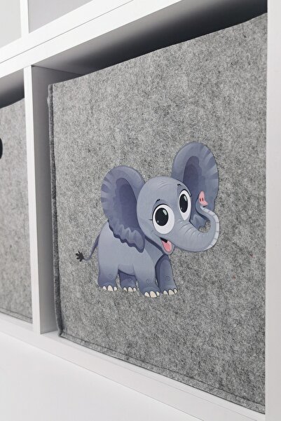 Art Bee سلة تنظيم من اللباد مقاس 30 × 30 × 30 سم لغرفة الأطفال - ألعاب وألعاب