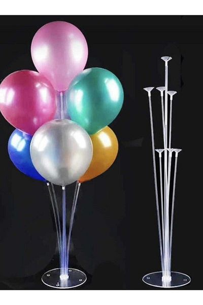 Özcan Ambalaj Balloon Decoration Stand 7 Stick Balloon Stand