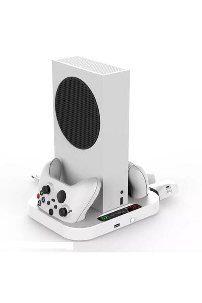 HavuzElektronik Xbox Series S Uyumlu Fanlı Göstergeli Şarj Istasyonlu Stand