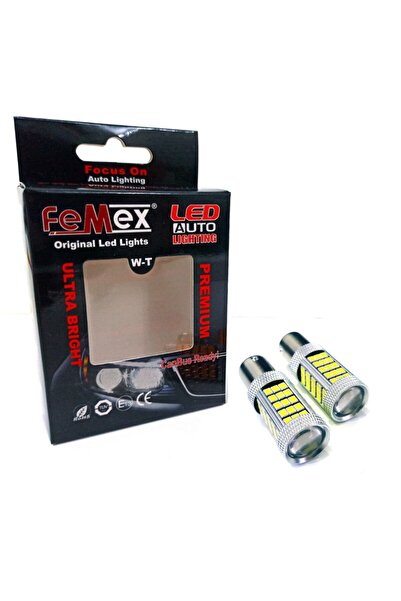 FEMEX Ford Courier Uyumlu Led Geri Vites Aydınlatma Ampulu Parlak Beyaz