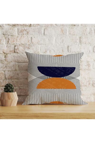 LadiesHome Husă decorativă pentru pernă cu două fețe, digitală, cu imprimeu d...