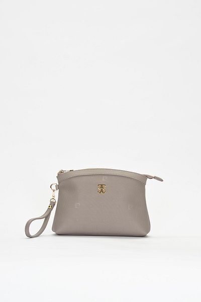 Pierre Cardin Сива дамска чанта тип портфолио и клъч 05PO22Y1547