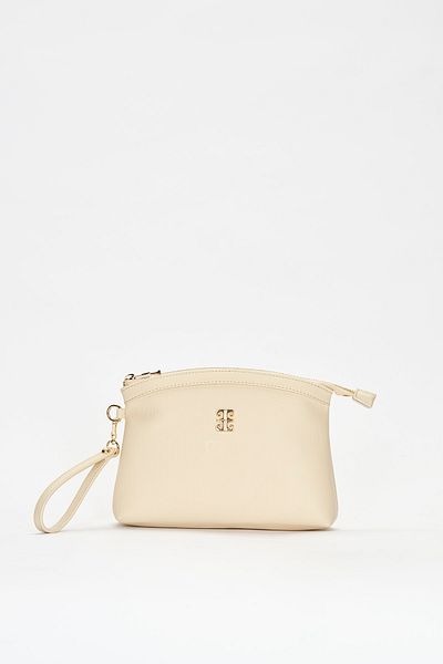 Pierre Cardin Print Beige Women's Portfolio & Clutch Bag 05PO22Y1547