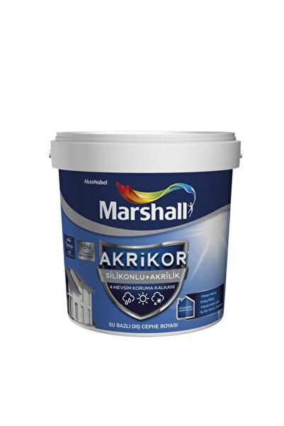 Marshall Akrikor Silikonlu + Akrilik Boya Y6 0,75 Lt. (1 Kg)