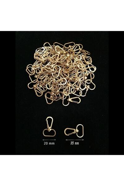 YENİ HEDİYELİK DÜNYAM Makrome Anahtarlık Kancası 50 Adet Anahtarlık Aparatı Ç...