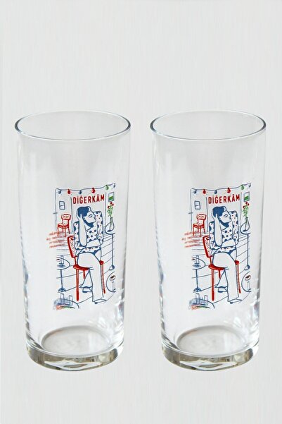 Anason İşleri Diğerkâm Rakı Kadehi 2'li Set