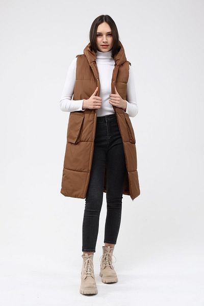 DYNAMO Weste - Braun - Puffer