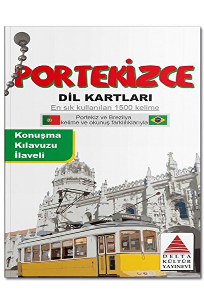 Delta Kültür Yayınevi Portekizce Dil Kartları İbrahim Aybek Kitabı 140 Sayfa ...