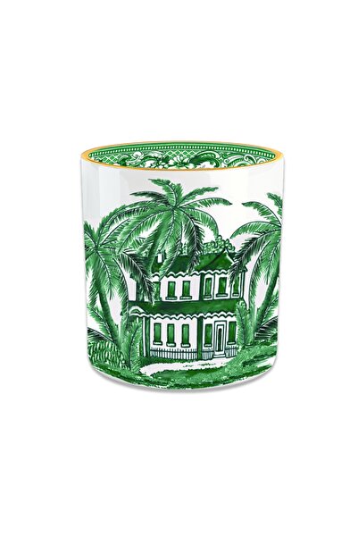 Vivas Green Maison Espresso, Double Turkish Coffee Cup - Cup Without Handle