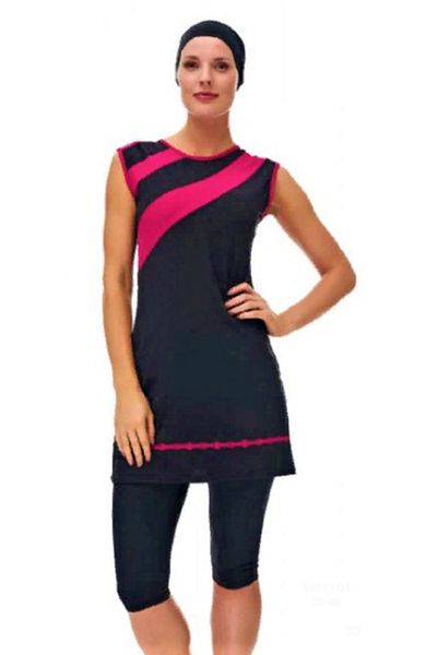 Sunsurf Sleeveless Short Tights Pool Swimsuit Black