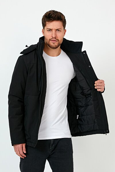 Exuma Skı Jacket Men's Coat - Black
