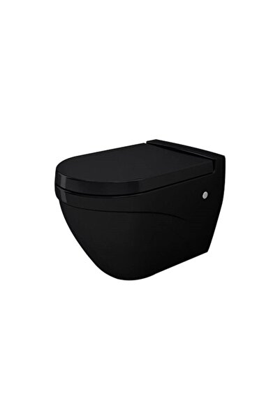 Bocchi Taormına Arch Asma Klozet + Pure S Kapak - Parlak Siyah