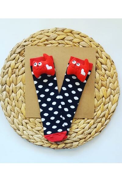 Panowill Design Kız Erkek Bebek Oyuncak Figürlü Diz Altı Çorap Bebek Dizaltı ...