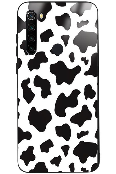 WANNA PROTECT Case for Xiaomi Redmi Note 8 Cow Premium Pattern Glossy
