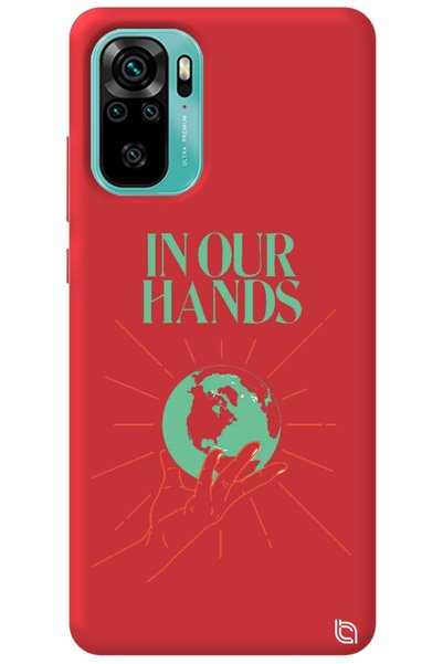 WANNA PROTECT Xiaomi Redmi Note 10S Red Color Premium Velvet Inside World Pat...