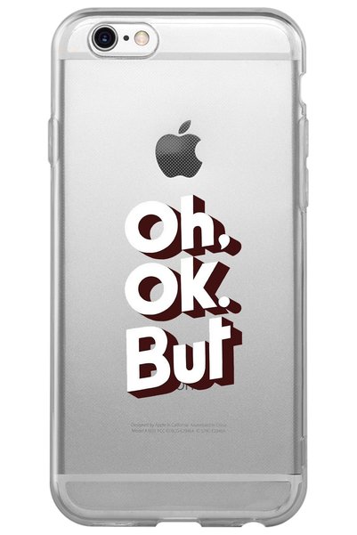 WANNA PROTECT حافظة هاتف Iphone 6 Plus من السيليكون الشفاف بنمط السهم الزجاجي