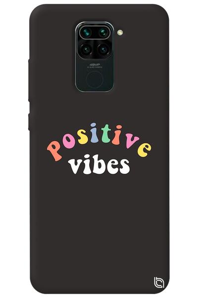 WANNA PROTECT Xiaomi Redmi Note 9 Black Color Premium Velvet Positive Pattern...
