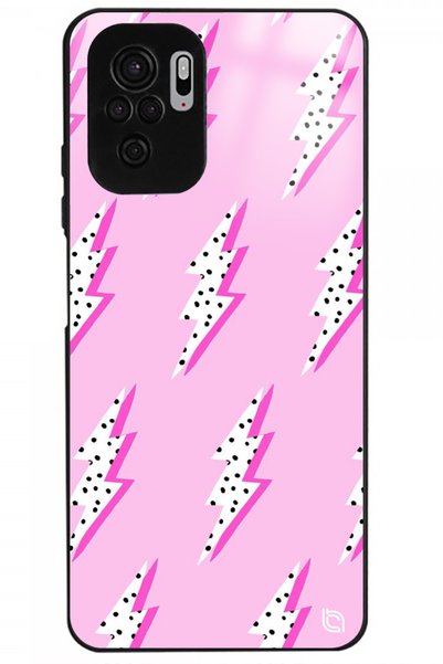 WANNA PROTECT Xiaomi Redmi Note 10S Lightning Premium Patterned Glossy Phone ...