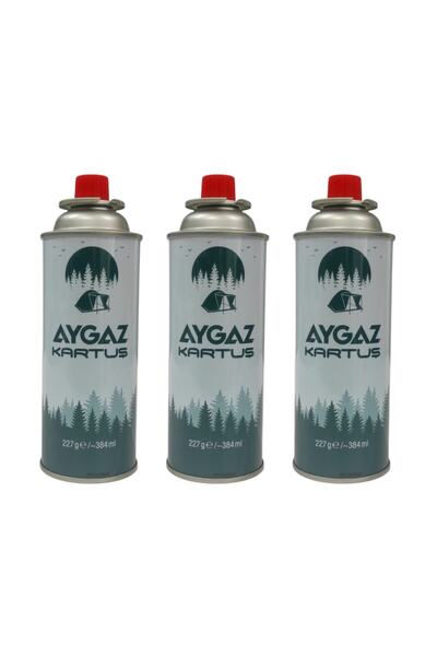Aygaz 227 Gr Kartuş 3'lü Set