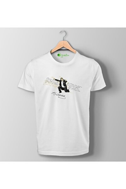 SCUBAPROMO Μπλουζάκι με στάμπα Organiksa Atatürk Zeybek